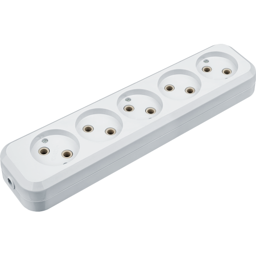 Колодка Navigator 61 589 NCA-BL01-05-X-WH 5гн б/з АБС пластик