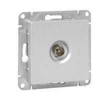 EKF Эпика Механизм розетки TV, одиночная, алюминий.