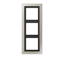 JUNG LSD Edelstahl Рамка 3-ая