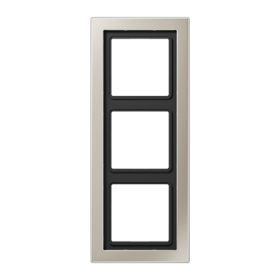 JUNG LSD Edelstahl Рамка 3-ая