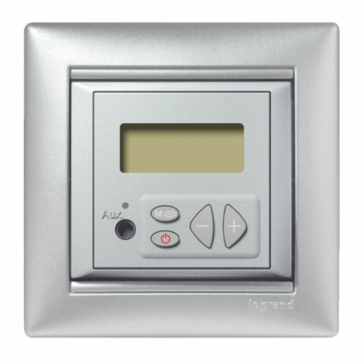 Рамка 1 пост - Legrand Valena - алюминий