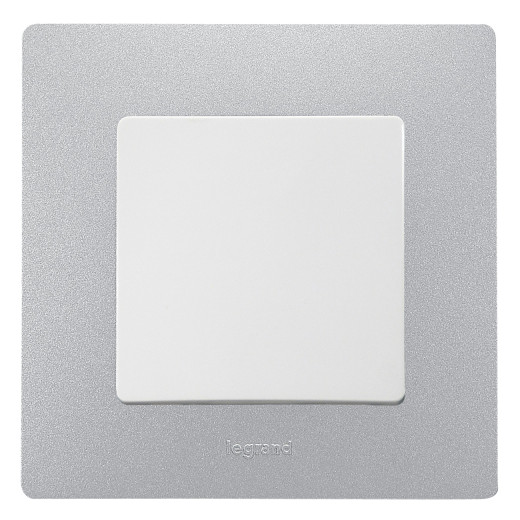 Выключатель одноклавишный - Legrand Etika - 10А 250В безвинтовые зажимы - белый