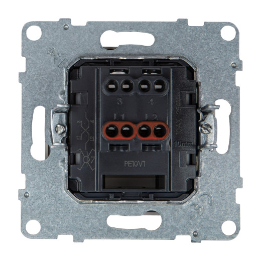 SUNO. Переключатель промежуточный 10АХ 250В. Винтовые зажимы. Цвет 