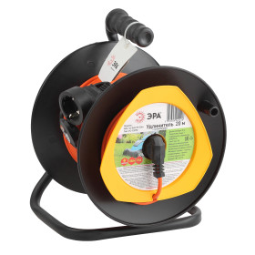 ЭРА Удлинитель силовой RPx-1e-3х0.75-20m для газонокосилки c заземлением 1 розетка 20м ПВС 3х0.75мм2