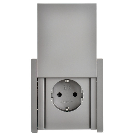 FORTE&PIANO Роз. с з/к/ш с кр. б/к 16А IP44 FP519 ст. IEK