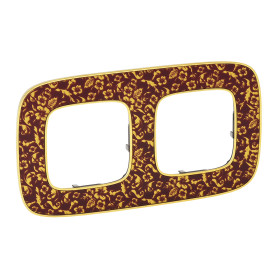 Legrand Valena ALLURE Барокко Пурпур Рамка 2-ая.