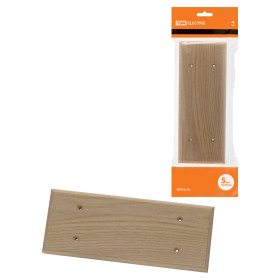 TDM Накладка на бревно деревянная универсальная НБУ 1Пх3 280 мм, под покраску