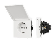 Arlight Механизм розетки влагозащищённый SCT-TENDO-MCP-SFPL-WH (230V, 16A) (-)