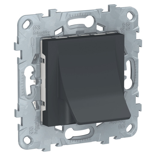 UNICA NEW ВЫВОД КАБЕЛЯ, 16 А, АНТРАЦ