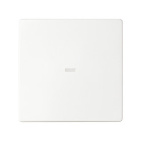 Simon S82 Concept Матовый белый, Клавиша для выключателя S77 с подсветкой