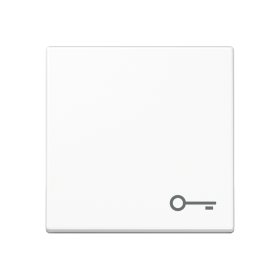 JUNG Клавиша с cимволом двери, белый