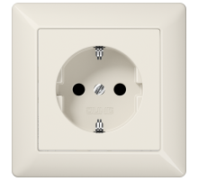 JUNG Штепсельная розетка SCHUKO 16A 250V~ слоновая кость