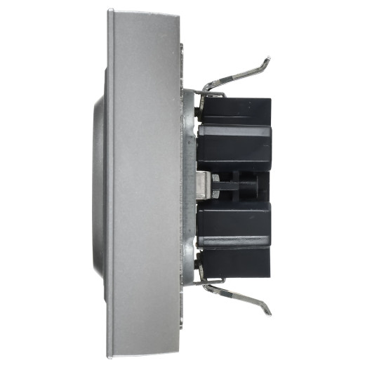 BRITE Роз 2-я с з/к без з/ш пл 16А в сб РСПл12-3-БрА алю IEK