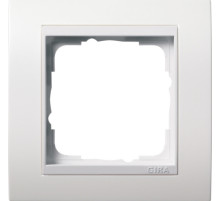 Gira Event Белый матовый/Бел.ллянц. Рамка 1-ая