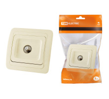 TDM Розетка TV (SAT) F-типа сл. кость 