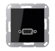 JUNG VGA (D-SUB), чёрный