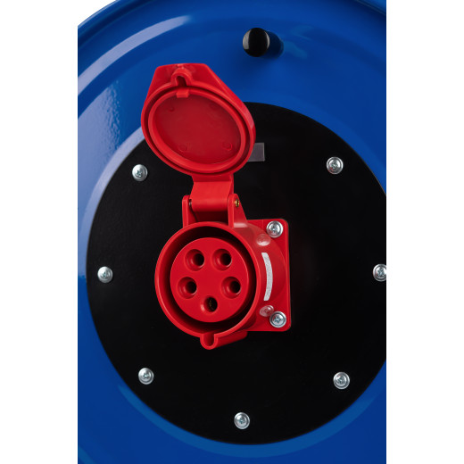 Удлинитель силовой ЭРА IND380-RM-1e-5x4-20m-IP44 на 380В на катушке 1 розетка CEE 5P 20м КГ 5х4 32A IP44