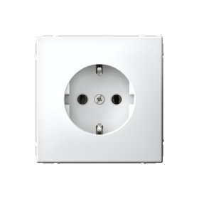 Systeme Electric ArtGallery Лотос Розетка с заземлением, 16А, механизм, быстрозажим. клем.