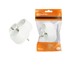 TDM Блок на 3 гнезда 2П+З круглый 16А 250B