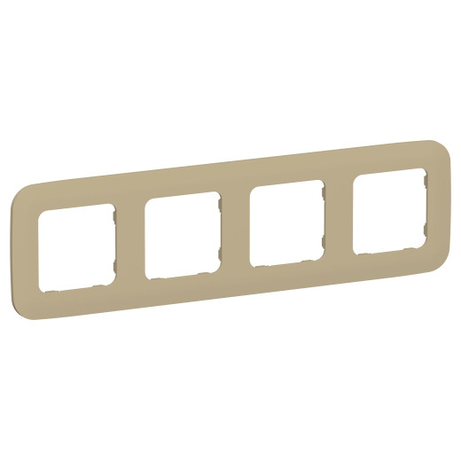 FLITE Рамка 4-мест. РУ-4-А-ФлХ хак. IEK