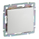 Выключатель одноклавишный - Legrand Valena - 10А 250В схема 1 безвинтовые зажимы - белый