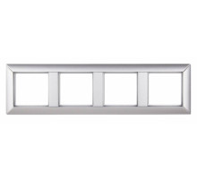 JUNG EcoProfi Алюминий Рамка 4-ая