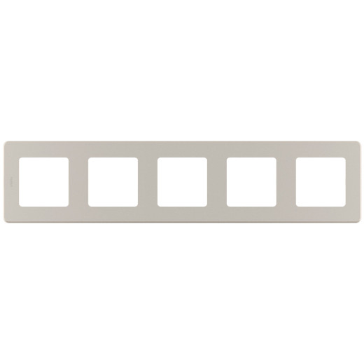 Рамка 5 постов - Legrand/Daccord Inspiria - шампань