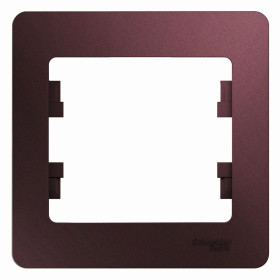 Systeme Electric Glossa Баклажановый Рамка 1-ая