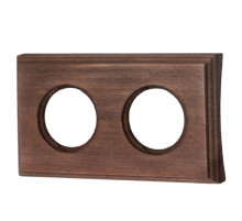 BIRONI Шедель Бук Винтаж Рамка 2-ая на бревно 260мм (скрытый монтаж)