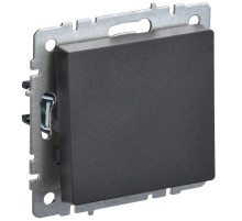 IEK BRITE BASE Черный Выключ. 1-кл прох 10А ВС10-1-6-БрЧ