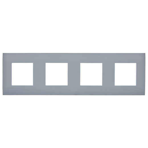 SKANDY Рамка 4-мест. SK-F04Gr сер. IEK