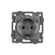 Механизм розетки с USB зарядкой SCT-MUAA-PL-GR-V (250V, 16A) (Arlight, -)