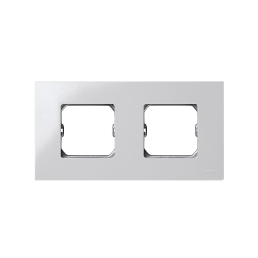 Simon 27 Белый Рамка-база 2 поста, Play 85х162мм