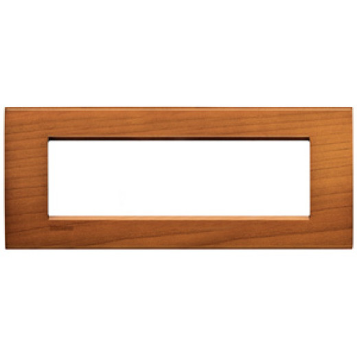 Livinglight Рамка прямоугольная, 7 модулей, цвет Американская вишня