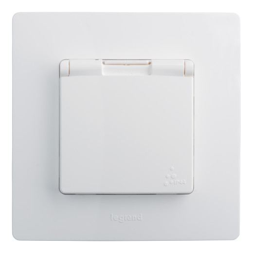 Рамка 1 пост - Legrand Etika - алюминий