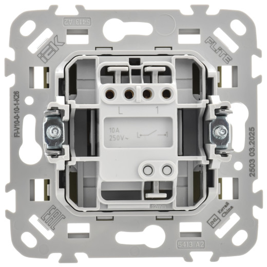 FLITE Выключ. 1-кл. 10А ВС11-1-0-ФлО ол. IEK