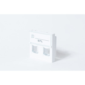 SPL Рамка 45x45 мм, для 2 модулей Keyston