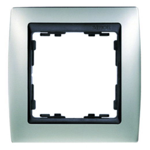 Simon 82 Алюминий/Графит Рамка 3-ая