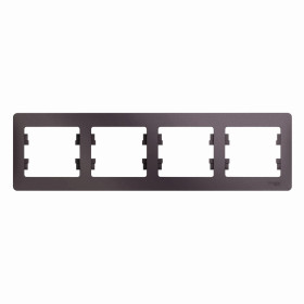 Systeme Electric Glossa Сиреневый туман Рамка 4-ая, горизонтальная