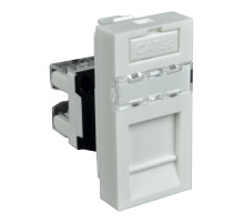 Kopos Розетка компьютерная RJ-45 QUADRO QD 45x22,5 (HB)