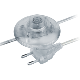 Navigator Шнур 61 719 NPS-FS01-170-2x0.5-TR 1.7м с выкл. прозрачный