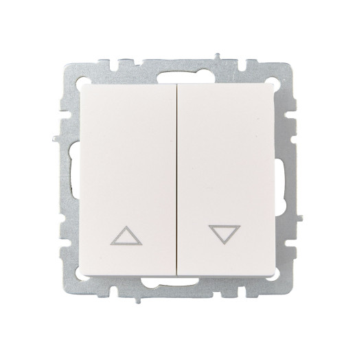 BRITE Выключ. жалюзи 10А ВС10-1-5-БрЖ жемч. IEK