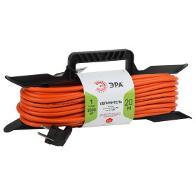 ЭРА Удлинитель силовой UFx-1e-3x1.5-20m на рамке c заземлением 1 розетка 20м ПВС 3x1.5мм2
