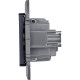 Розетка без заземления - Legrand/Daccord Inspiria - без шторок 16А 250В винтовые зажимы - антрацит
