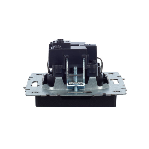 BRITE Роз. с з/к/ш 16А РС14-1-0-БрЧ черн. IEK