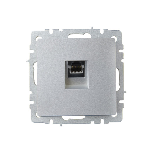 BRITE Роз. комп. RJ45 кат.6 РК11-БрА алюм. IEK