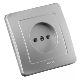 Hegel Мастер внутр Серебро РС16-302-06 Розетка, со шторками
