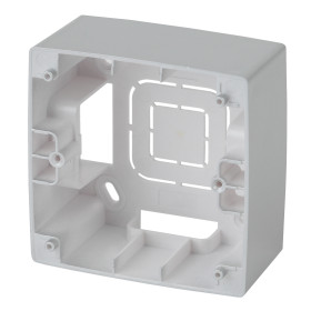 ЭРА 12-6101-03 Коробка наклад. монтажа 1 пост, Эра12, алюминий (20/200/1600)
