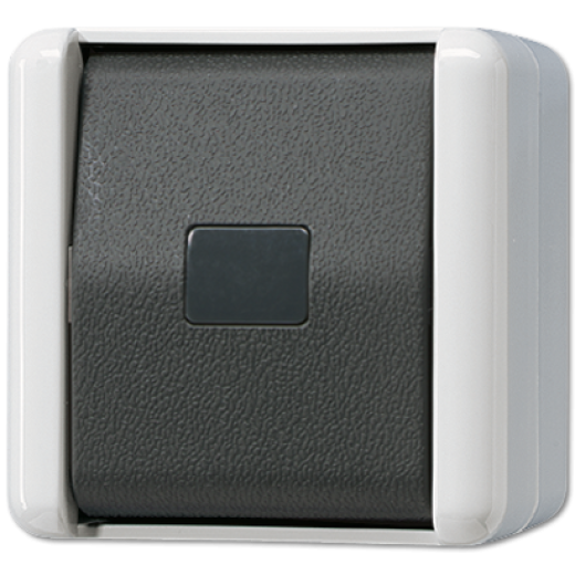 Кнопка без фиксации 10AX 250V ~ с НО контактом,  для накладного монтажа IP44