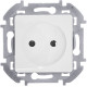 Розетка без заземления - Legrand/Daccord Inspiria - без шторок 16А 250В винтовые зажимы - белый